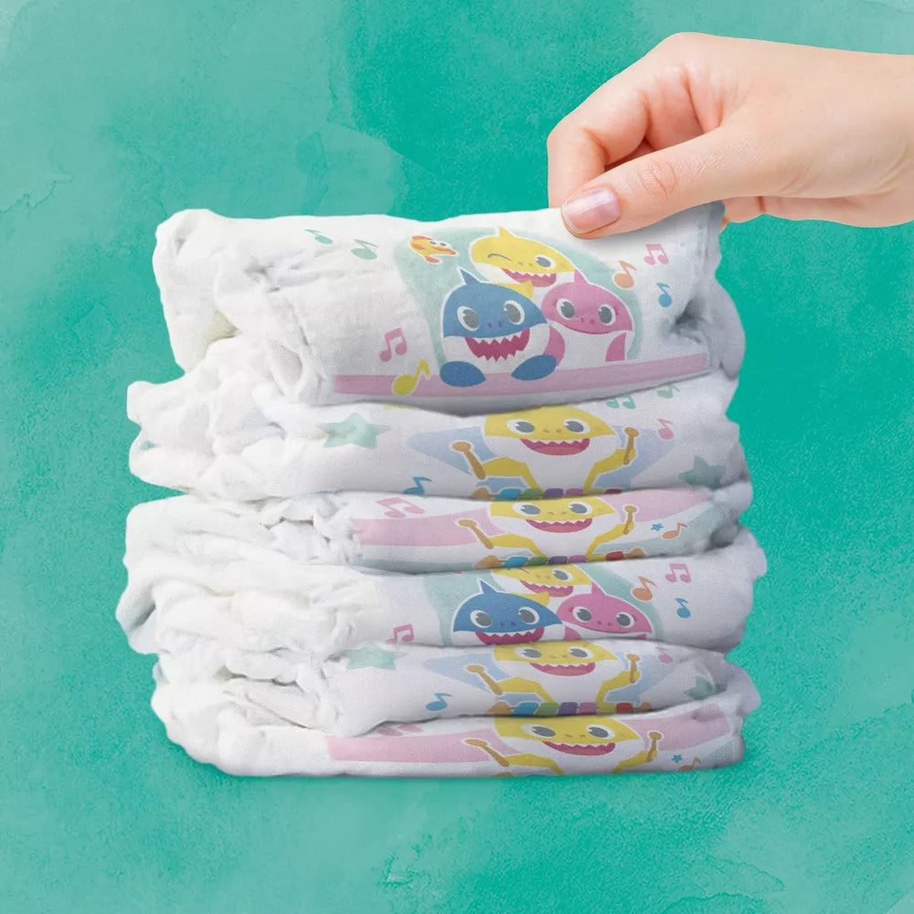 Pampers Pure Protection Training Underwear - Baby Shark - Size 3T-4T - 58ct