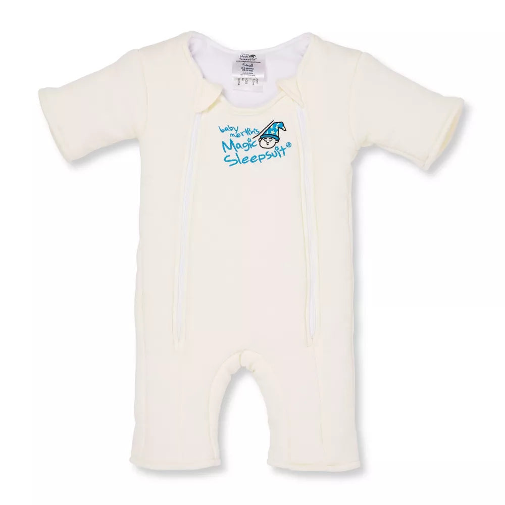 Baby Merlin's Magic Sleepsuit Swaddle Wrap Transition Product - 3-6 Months - Off White