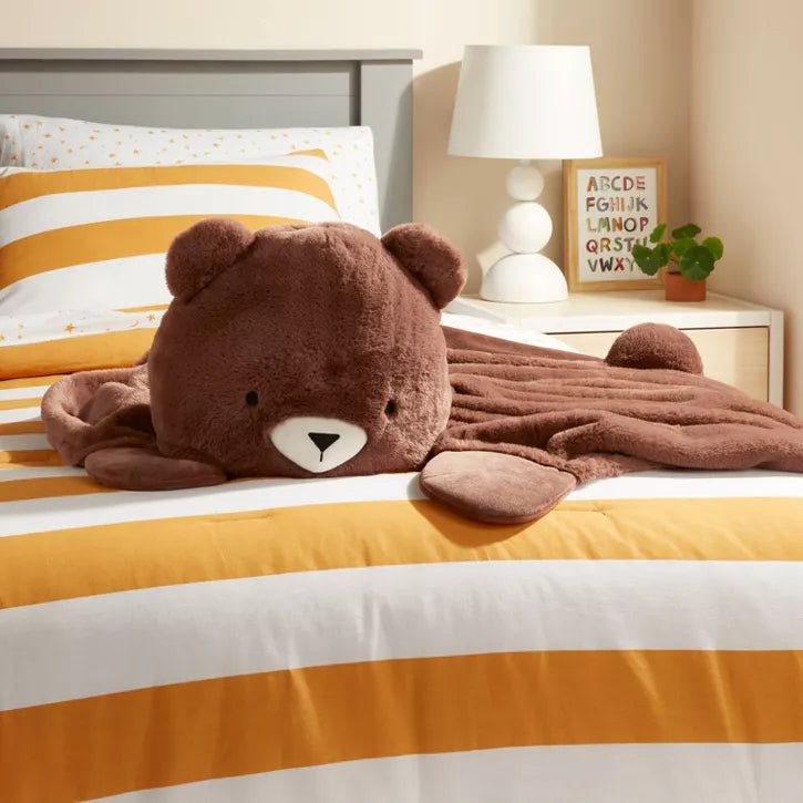 Bear Hooded Blanket - Pillowfort
