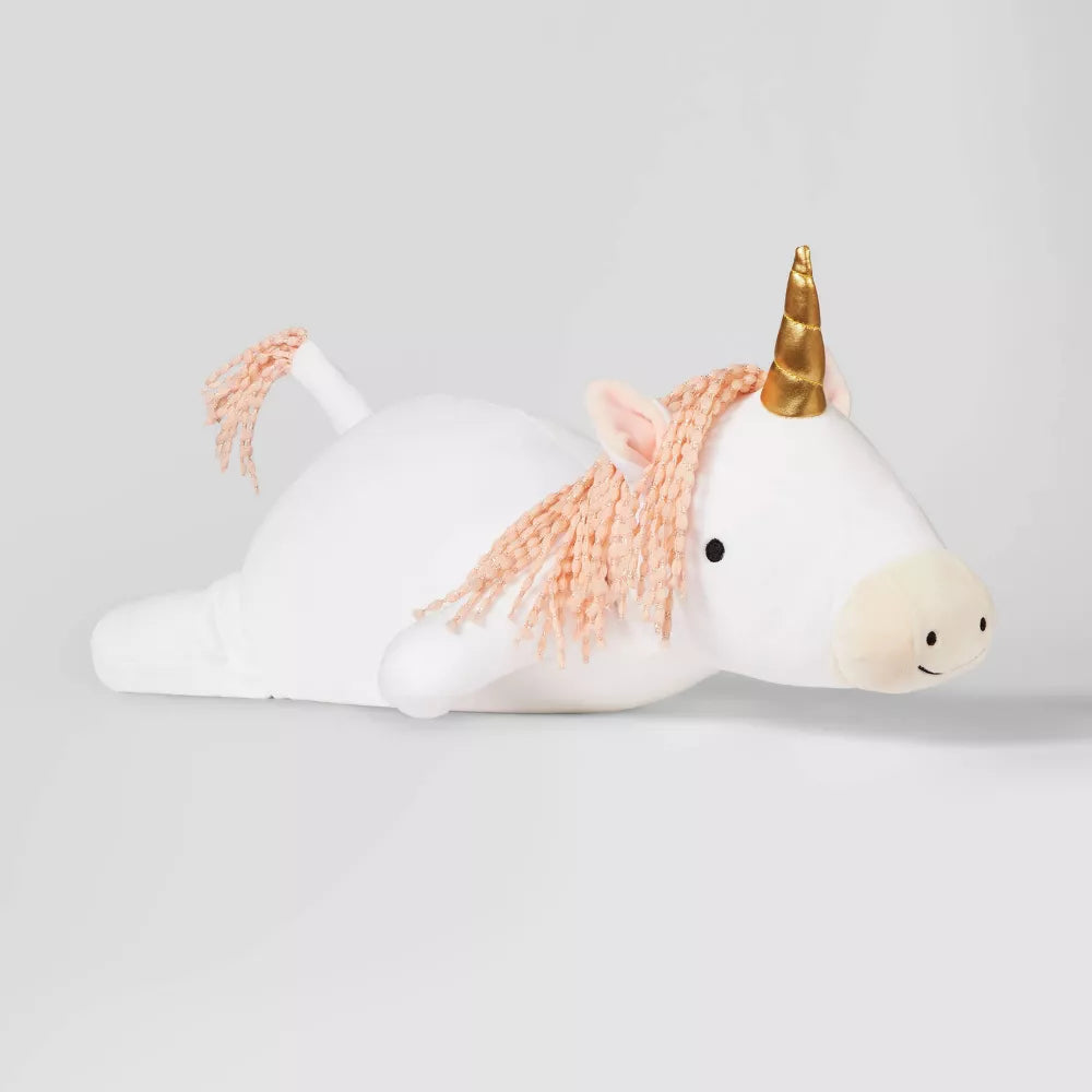 Unicorn Figural Throw Pillow - Pillowfort