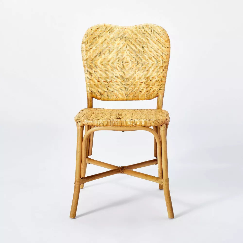 Interlaken Rattan with Woven Seat and Back Dining Chair - Threshold designed with Studio McGee
