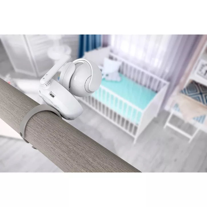 Hubble Connected Nursery Pal Deluxe 5" Smart Baby Monitor