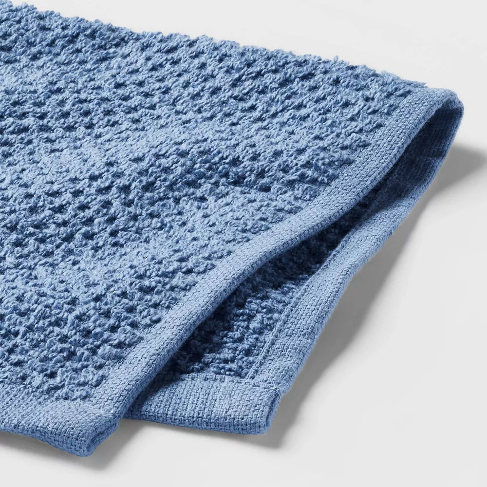 8pc 12"x12" Washcloth Set Blue - Pillowfort