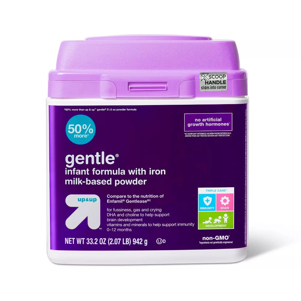 Gentle Non-GMO Powder Infant Formula - 33.2oz - up & up