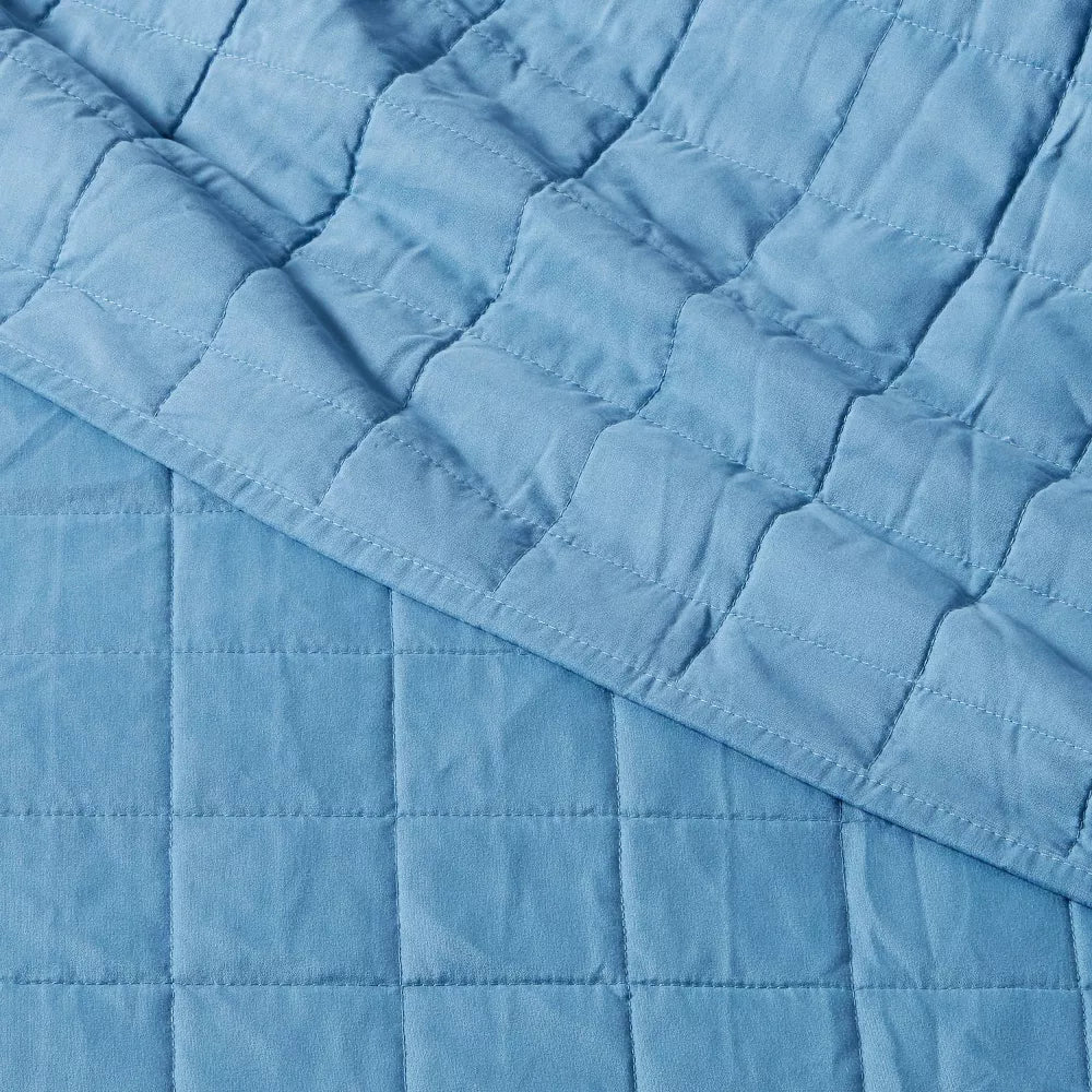 Full/Queen Value Quilt Bergen Blue - Pillowfort