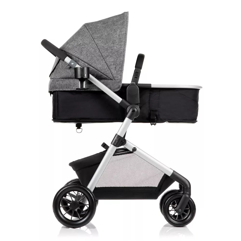 Evenflo Pivot Modular Travel System with Stroller & ProSeries LiteMax Infant Car Seat - Aspen Skies