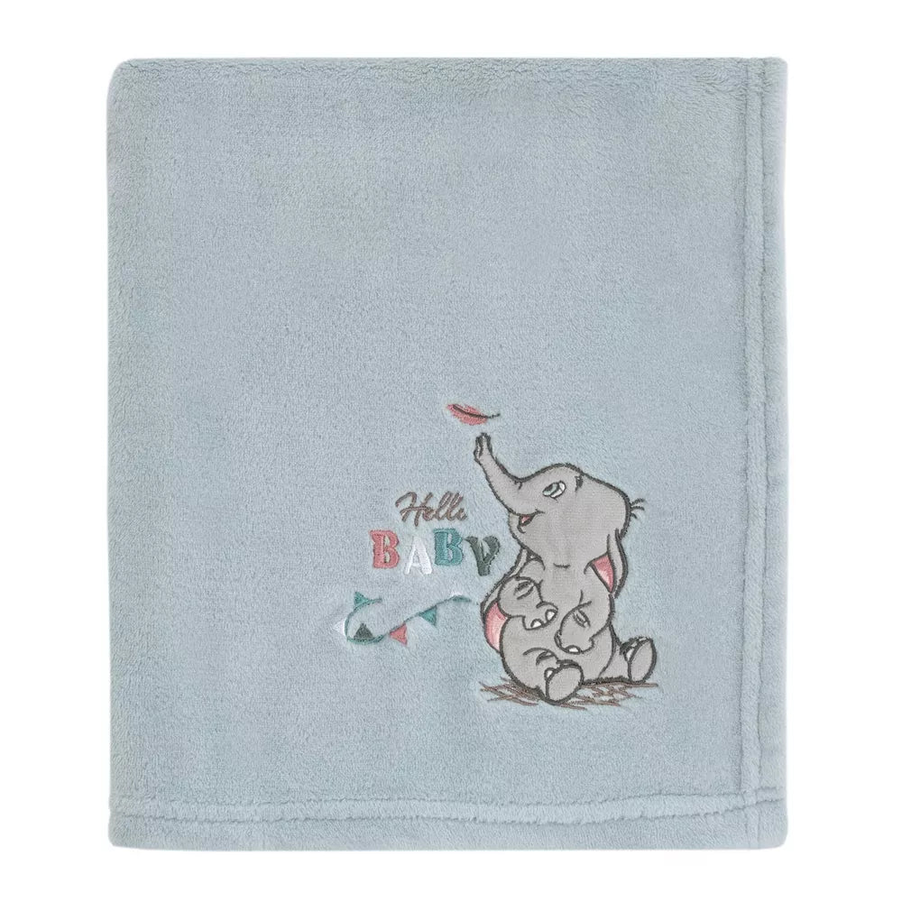 Disney Dumbo Hello Baby Blanket