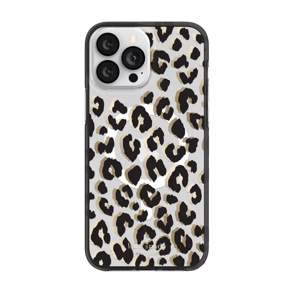 Kate Spade New York Apple iPhone 13 Pro Hardshell Case with MagSafe - Daisy Iridescent