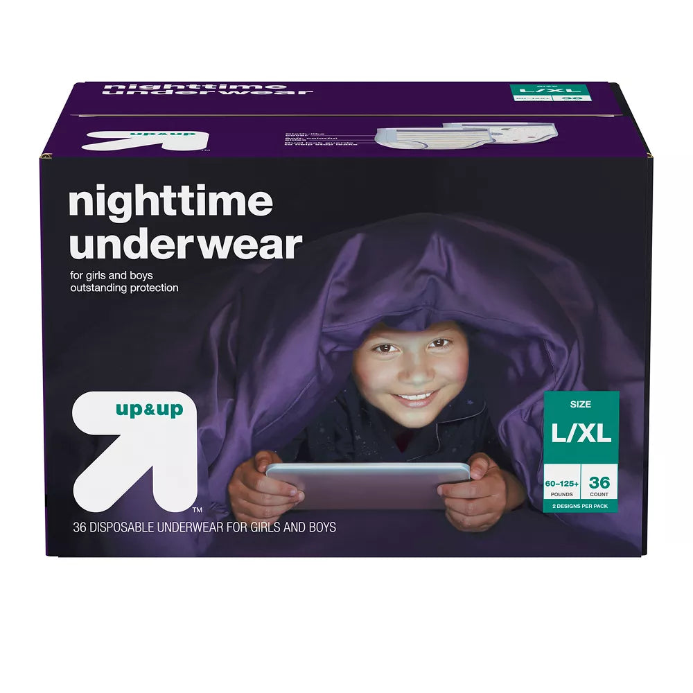 Nighttime Underwear Size L/XL - 36ct - up & up